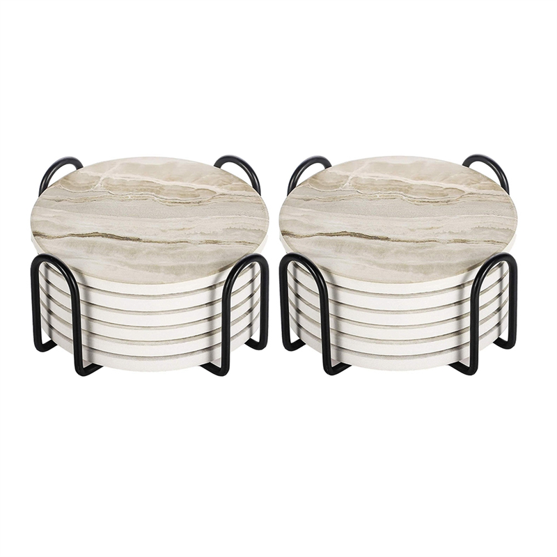 AT05 - Zestawy podkładek chłon – Marble Coaster Set recenzja i cena