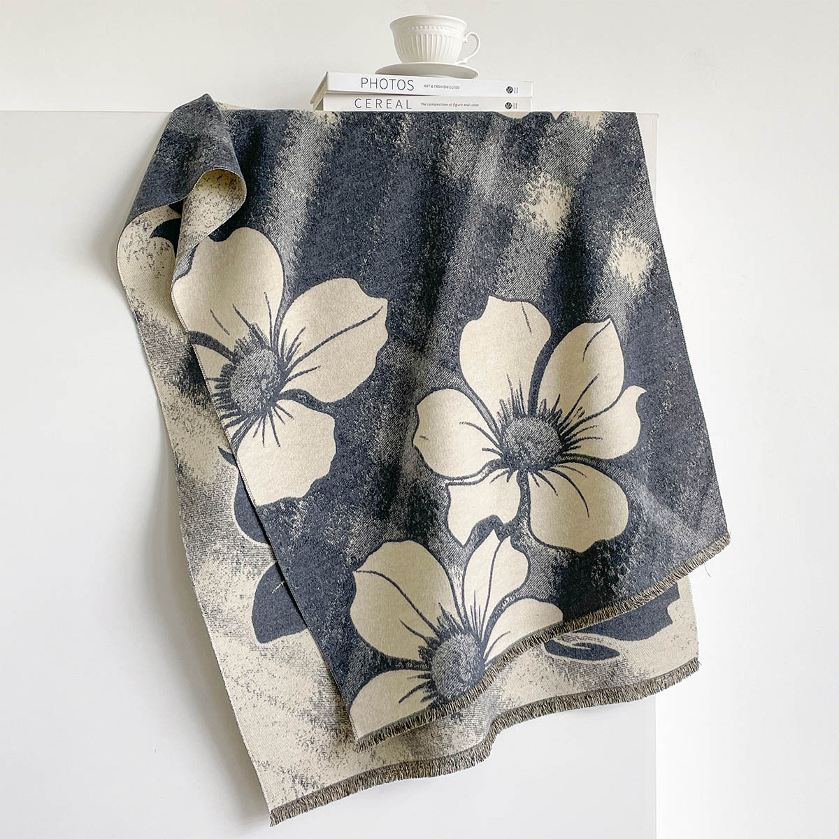 Damski szal z imitacji kaszmir – Cashmere Scarf recenzja i cena